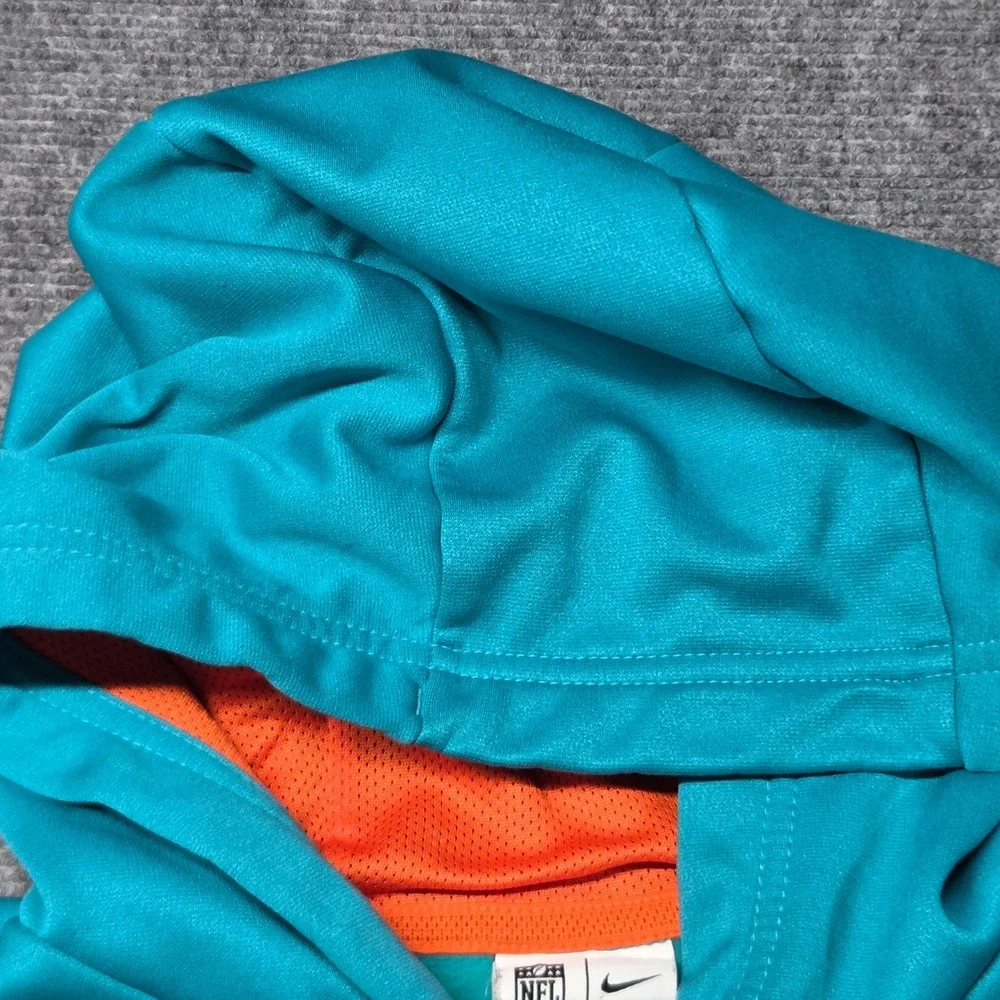 Nike Miami Dolphins NFL Therma-FIT On-Field Hoodie Aqua Blue Mens Small